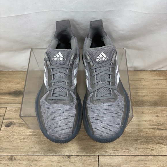 Adidas mens Fitboost PR Trainers‎ Athletic Shoes Size 9.5 Gray Boost Sneakers main image 8